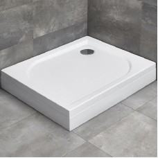 Акриловый поддон для душа Radaway Delos D 100x75 R 4D17515-03R Белый
