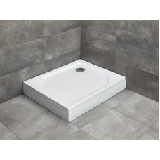 Акриловый поддон для душа Radaway Delos D 100x75 R 4D17515-03R Белый