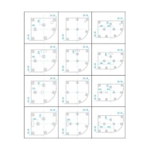 Душевой поддон из искусственного камня RGW GWS-41R 100x80 03150480-01R Белый