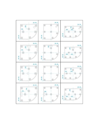Душевой поддон из искусственного камня RGW GWS-41R 100x80 03150480-01R Белый
