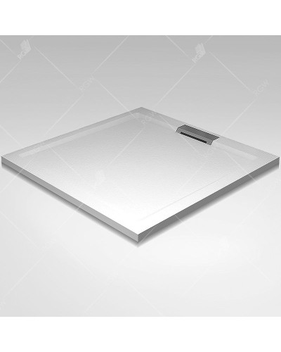 Душевой поддон из искусственного камня RGW GWS-01 100x100 03150100-01 Белый