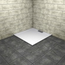 Душевой поддон из искусственного камня RGW GWS-01 100x100 03150100-01 Белый
