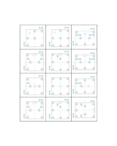 Душевой поддон из искусственного камня RGW GWS-01 100x100 03150100-01 Белый