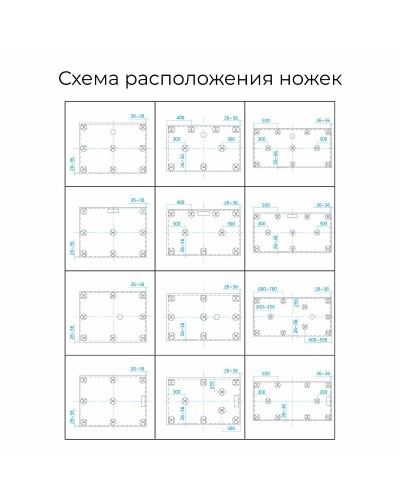 Душевой поддон из искусственного камня RGW Stone Tray ST-Co 120x100 16152012-10 Бетон Цемент