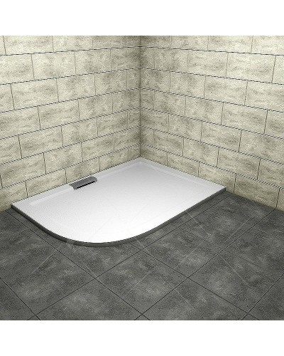 Душевой поддон из искусственного камня RGW GWS-41R 100х90 03150490-01R Белый