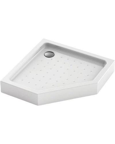 Акриловый поддон для душа Veconi Tezeo TZ-53 100x100 TZ53-100-C5 Белый
