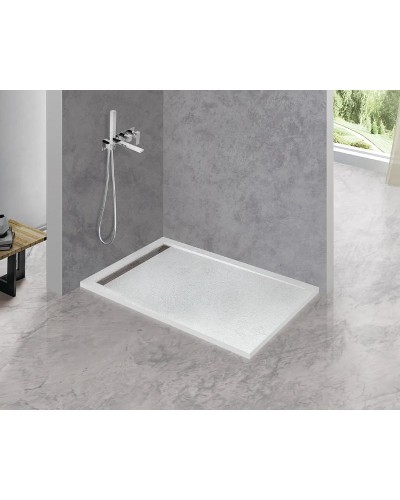 Душевой поддон из искусственного камня Cezares Tray AS 100x80 TRAY-AS-AH-100/80-30-W Белый