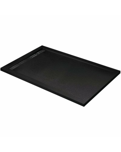 Душевой поддон из искусственного камня Cezares Tray AS 120х90 TRAY-AS-AH-120/90-30-NERO Черный матовый