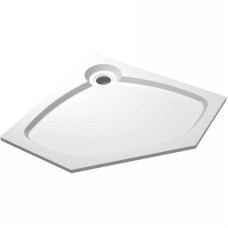 Душевой поддон из искусственного камня Cezares Tray S 100х100 TRAY-S-P-100-56-W Белый