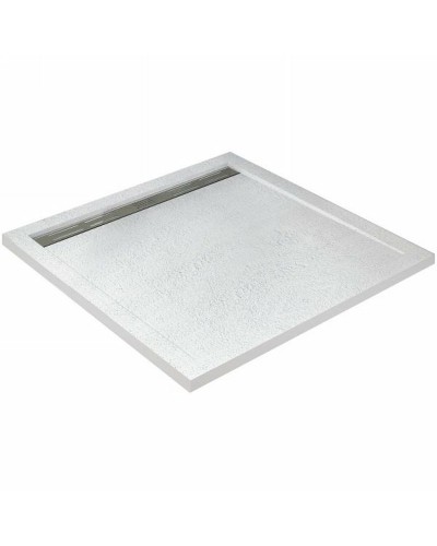 Душевой поддон из искусственного камня Cezares Tray AS 100х100 TRAY-AS-A-100-30-W Белый