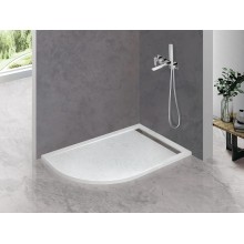 Душевой поддон из искусственного камня Cezares Tray AS 100x80 R TRAY-AS-RH-100/80-30-W-R Белый