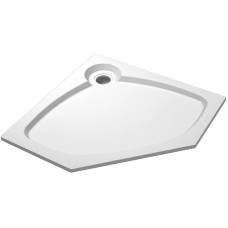 Душевой поддон из искусственного камня Cezares Tray S 90x90 TRAY-S-P-90-56-W Белый