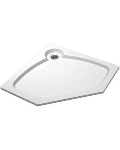 Душевой поддон из искусственного камня Cezares Tray S 90x90 TRAY-S-P-90-56-W Белый