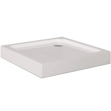 Душевой поддон из стеклокомпозита Cezares Tray SMC 90x90 TRAY-SMC-A-90-550-150-W Белый