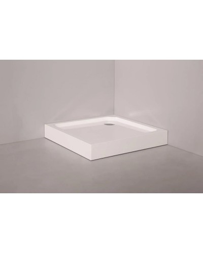 Душевой поддон из стеклокомпозита Cezares Tray SMC 90x90 TRAY-SMC-A-90-550-150-W Белый
