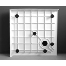 Душевой поддон из стеклокомпозита Cezares Tray SMC 90x90 TRAY-SMC-A-90-550-150-W Белый