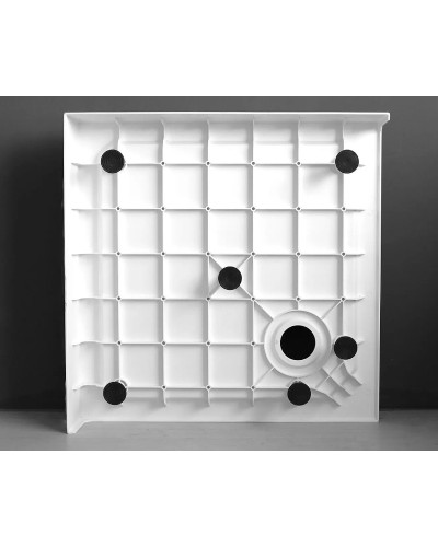Душевой поддон из стеклокомпозита Cezares Tray SMC 90x90 TRAY-SMC-A-90-550-150-W Белый