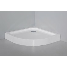 Душевой поддон из стеклокомпозита Cezares Tray SMC 80x80 TRAY-SMC-R-80-550-150-W Белый