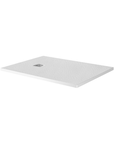 Душевой поддон из искусственного камня BelBagno Uno 120x80 TRAY-MR-UNO-AH-120/80-35-W-CR Белый