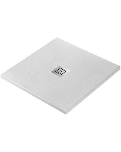 Душевой поддон из искусственного камня BelBagno Uno 90x90 TRAY-MR-UNO-A-90-35-W Белый