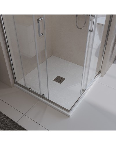 Душевой поддон из искусственного камня BelBagno Uno 90x90 TRAY-MR-UNO-A-90-35-W Белый