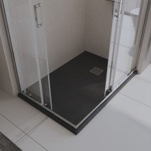 Душевой поддон из искусственного камня BelBagno Uno 120x90 TRAY-MR-UNO-AH-120/90-35-NERO Черный