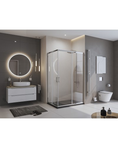 Душевой поддон из искусственного камня BelBagno Uno 120x90 TRAY-MR-UNO-AH-120/90-35-NERO Черный