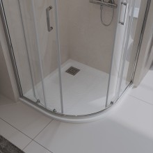 Душевой поддон из искусственного камня BelBagno Uno 80x80 TRAY-MR-UNO-R-80-550-35-W Белый