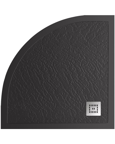 Душевой поддон из искусственного камня BelBagno Uno 90x90 TRAY-MR-UNO-R-90-550-35-NERO Черный