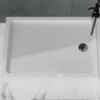 Акриловый поддон для душа BelBagno Tray 120x100 TRAY-BB-AH-120/100-15-W Белый