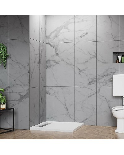 Акриловый поддон для душа BelBagno Due 90x90 TRAY-BB-DUE-A-90-4-W0 Белый