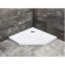 Акриловый поддон для душа Radaway Doros Plus PT 90x90x5 белый