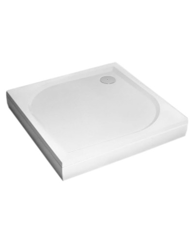 Душевой поддон из искусственного камня Radaway Paros C 80x80x13 белый