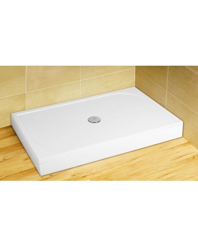 Душевой поддон из искусственного камня Radaway Paros D 80x160x13 белый