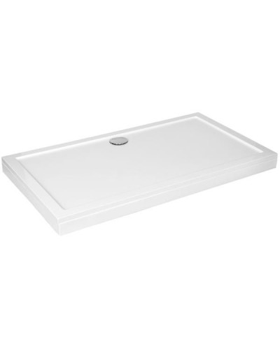 Душевой поддон из искусственного камня Aquanet Gamma Beta 140x80 Белый
