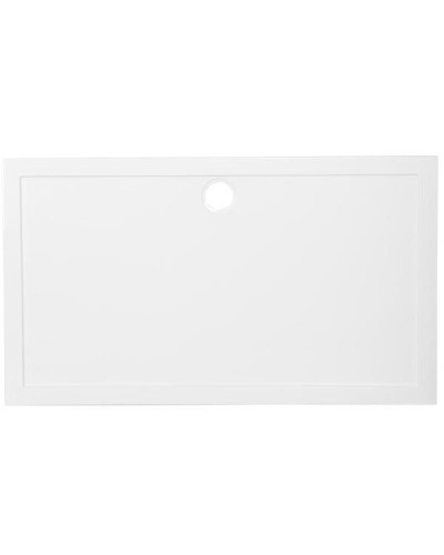 Душевой поддон из искусственного камня Aquanet Alfa Delta 120x80 168430 Белый