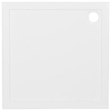 Душевой поддон из искусственного камня Aquanet Alfa Delta Cube 90x90 168433 Белый