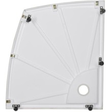 Душевой поддон из искусственного камня Aquanet Ivo 90x100 L 180597 Белый