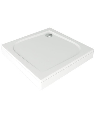 Душевой поддон из искусственного камня Good Door Квадро 90x90 Белый