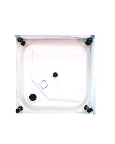 Акриловый поддон для душа 1MarKa Freya New 80x80 01пфн80п Белый