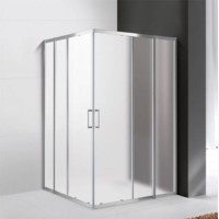 Душевая стенка Cezares MOLVENO-FIX-30-P-Cr профиль Хром стекло матовое