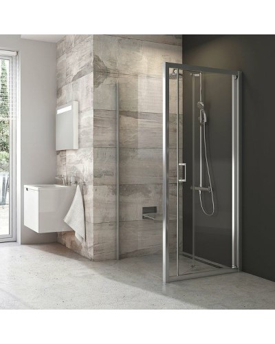 Душевая стенка Ravak Blix BLPSZ-80 X93H40C00Z1 профиль Хром стекло Transparent