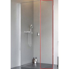 Душевая стенка Radaway Nes S1 80 10039080-01-01 боковая профиль Хром стекло прозрачное