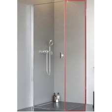 Душевая стенка Radaway Nes S1 100 10039100-01-01 боковая профиль Хром стекло прозрачное