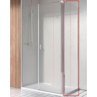 Душевая стенка Radaway Nes S2 90 10040090-01-01 боковая профиль Хром стекло прозрачное