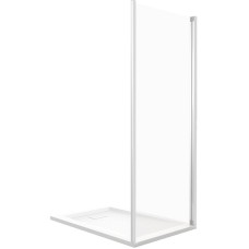 Душевая стенка Good Door Lira SP-100-C-CH 100 профиль Хром стекло прозрачное