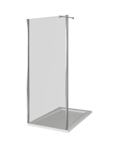 Душевая стенка Good Door Fantasy SP-80-C-CH 80 профиль Хром стекло прозрачное