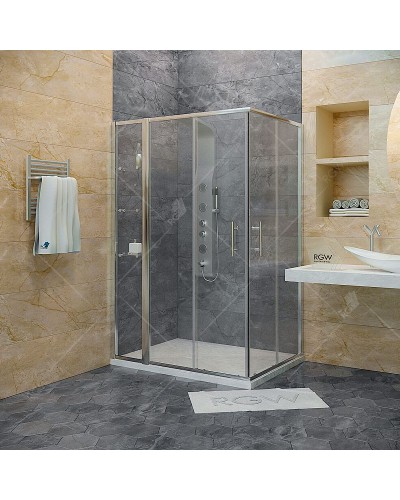 Душевая стенка RGW Z-42 30 03064230-11 профиль Хром стекло прозрачное