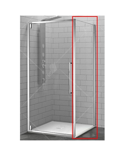 Душевая стенка RGW Z-050-3 100 352253100-11 профиль Хром стекло прозрачное