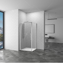Душевая стенка RGW Z-050-3 100 352253100-11 профиль Хром стекло прозрачное